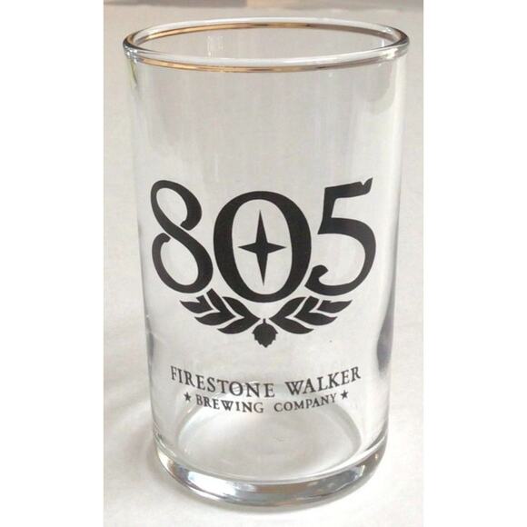 Firestone Walker 805 Shot Glass Jigger Man Cave 4" California ~771A - Picture 1 of 4